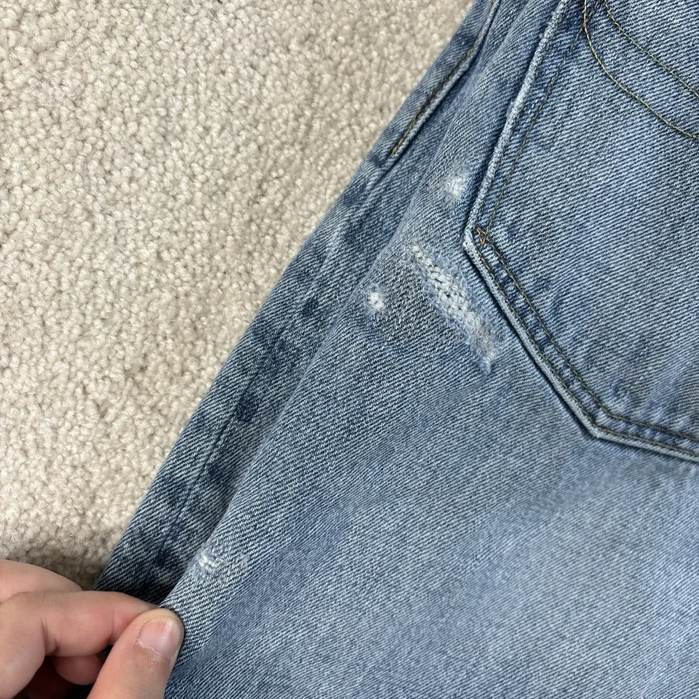 Polo Ralph Lauren‎ Jeans Vintage Classic Fit Distressed Men's 34x30 Button Fly